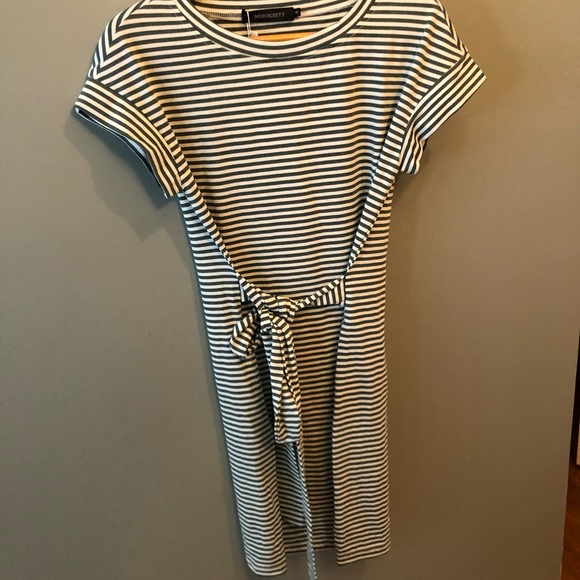 NWT Summer dress ( Color: A-navy green and white) - Picture 4 of 8